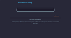 Desktop Screenshot of menifeeclinic.org