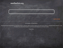 Tablet Screenshot of menifeeclinic.org